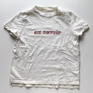 Madewell au revo!r tee